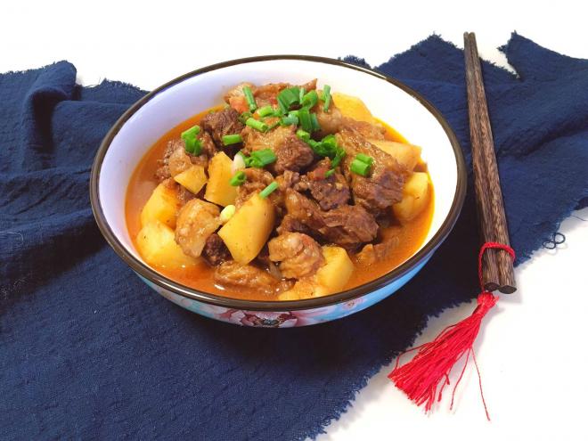 土豆炖牛肉