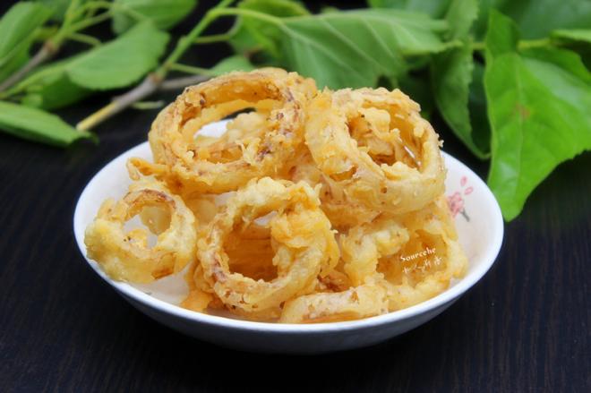 酥炸洋葱圈