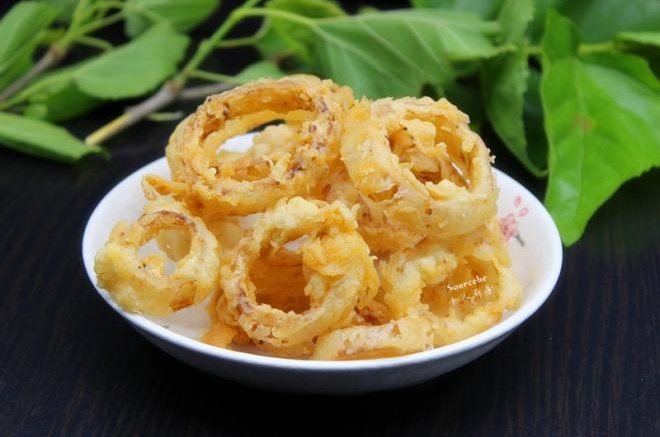 酥炸洋葱圈