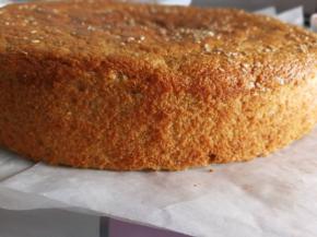 烤好 出炉 倒扣冷却 脱模