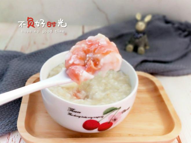 虾仁山药小米粥