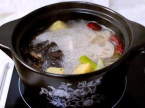 20分钟后打开锅盖