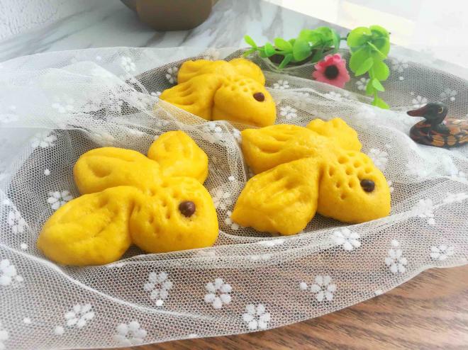 南瓜金鱼馒头