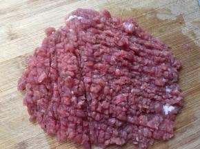 肉剁细
