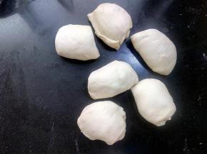 并均匀分割成6份。