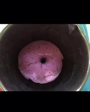 发酵至两倍大，手指戳下不回缩即为发酵成功
