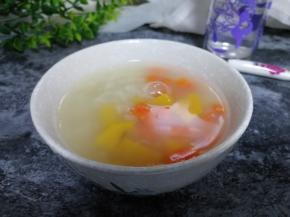 盛一碗，嗮一嗮。