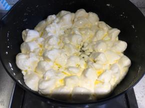 棉花糖慢慢融化