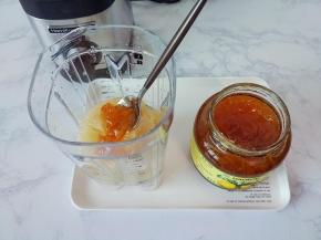 再加入2大勺柚子蜂蜜