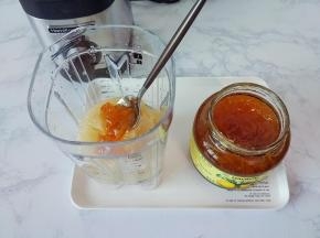 再加入2大勺柚子蜂蜜