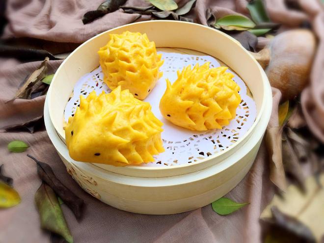 小刺猬南瓜馒头