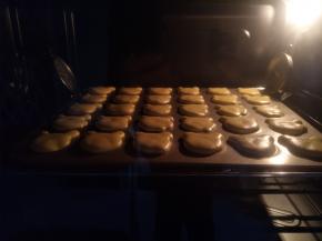 烤箱120度预热，放中层，底部加插一烤盘，上下火120度烤25-30分钟