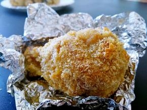 成品图
不用油炸不油腻，宝贝一下吃了3个