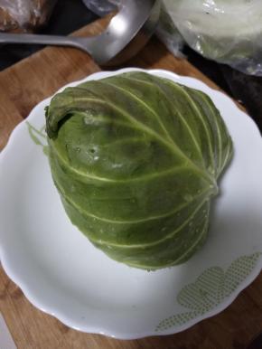 卷心菜清洗干净