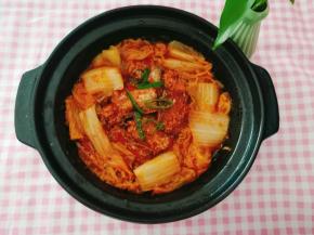 出锅后撒一点葱花