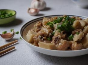 时间到，米饭和菜都一起熟了