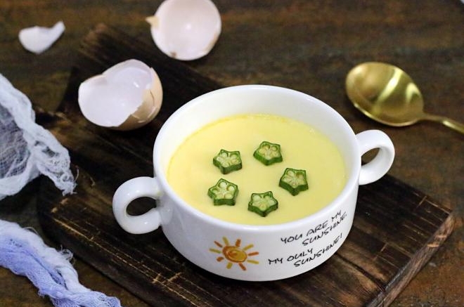 磷虾蒸蛋羹
