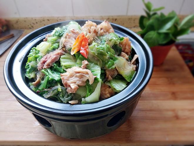 牛肉粉丝烧白菜