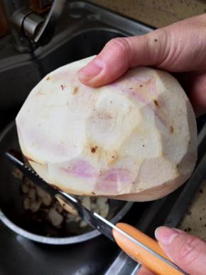 红薯去皮