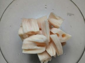 切成滚刀备用
