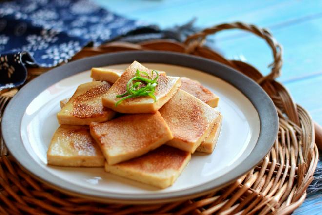 香煎千页豆腐