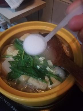 口味偏重可以添加一点点盐，但是基本口味是可以的。