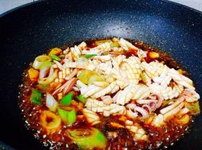 快速翻炒
