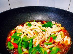 再拌均匀加入鸡精