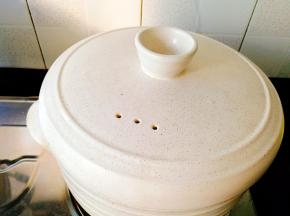 盖子盖上煲15分钟左右