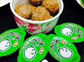 浓汤宝，牛肉丸子