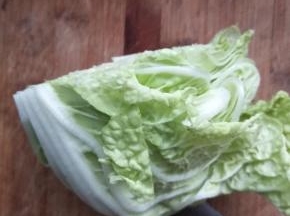 白菜洗净