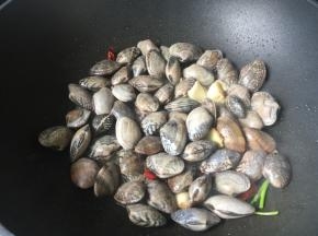 下花蛤爆炒