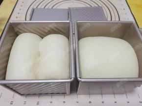 发至模具约8分满取出，盖上盖子