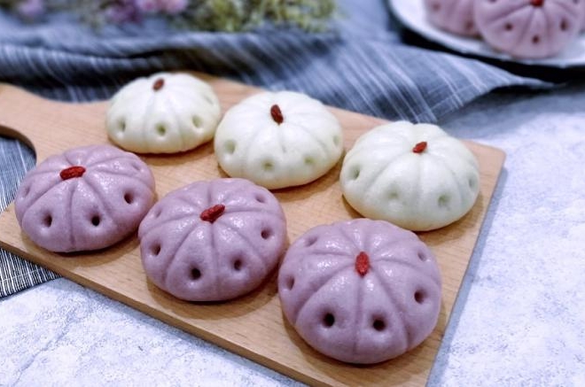 花式豆沙包