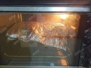 表面上色后要及时加盖锡纸