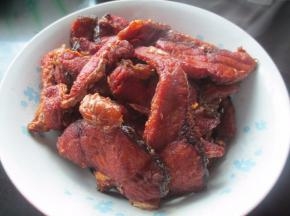 浸上三分钟后取出即可