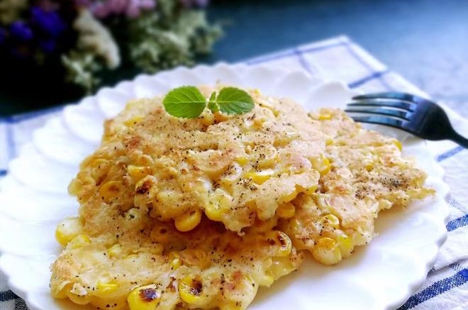 椒盐玉米饼