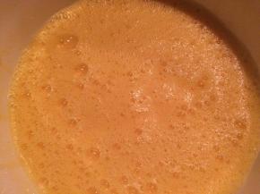 用打蛋器打的提起时无粘连的状态、静止十分钟