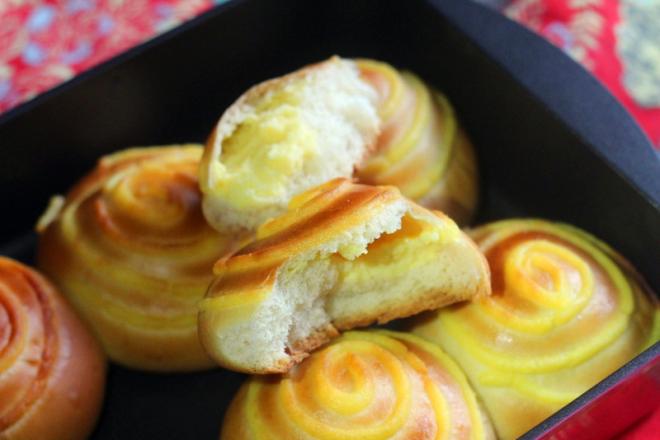 卡斯达酱小餐包