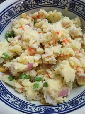 搅拌均匀的样子