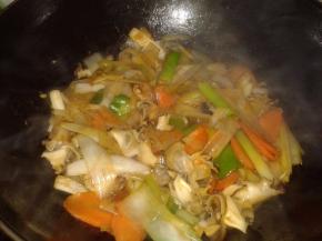 汤汁煮沸即可起锅了