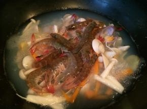 加入活虾