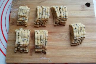 再五条一组分开；