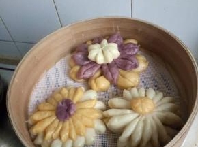 蒸好后的是不是好漂亮