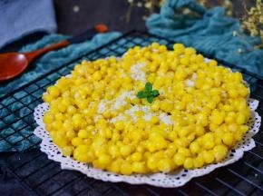 撒上白糖即可食用