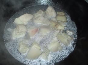 用大火煮炥