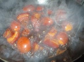 用大火继续煮