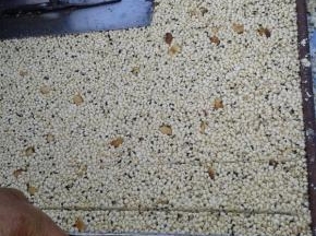 稍稍冷却一下就可以切块了