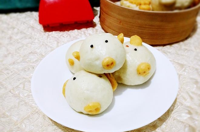 小猪馒头