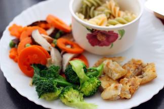 所有的食材都做好后